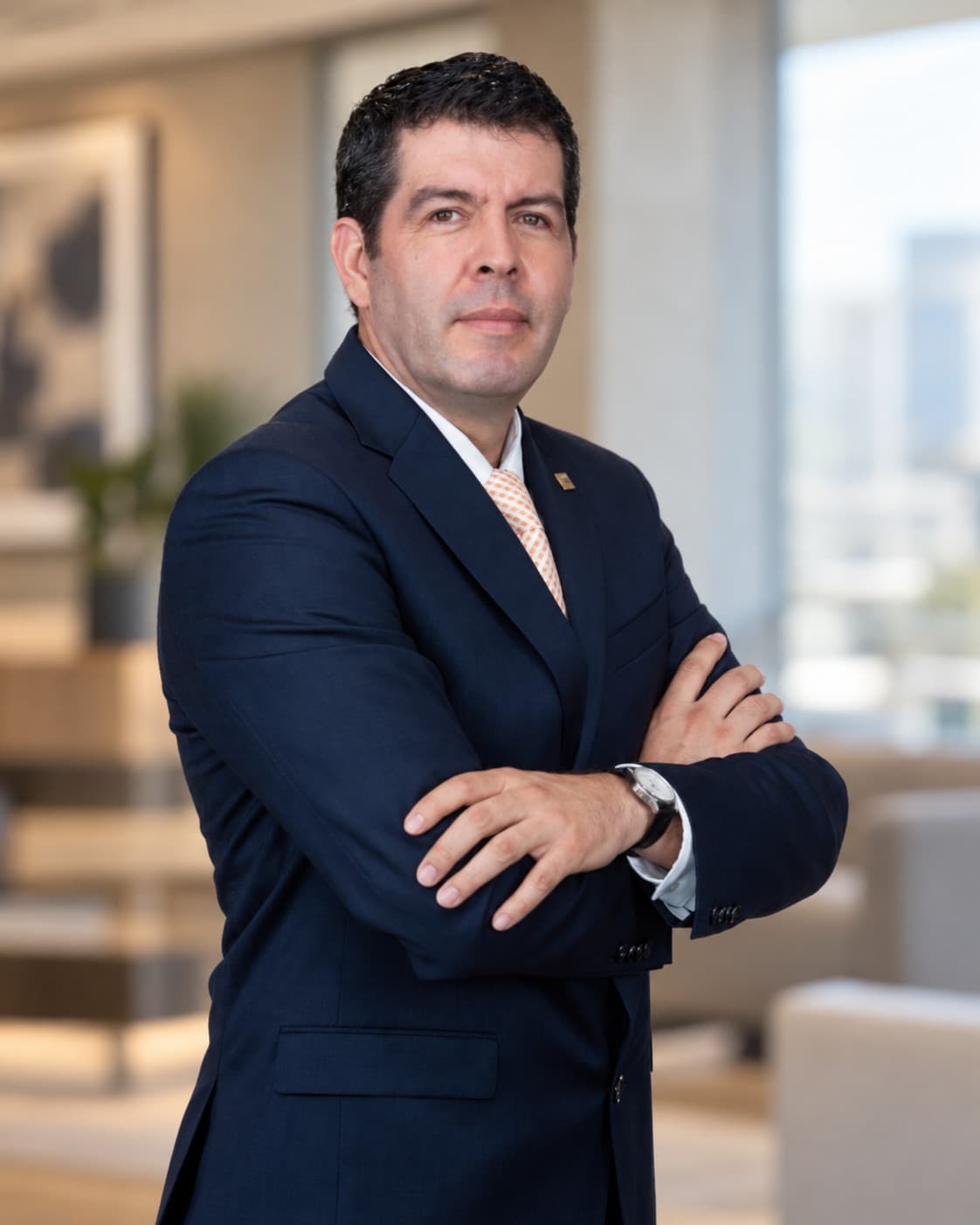 Retrato del Mtro. Aldo Job, director de Grupo Lonari